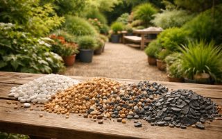 jardin-terrasse-plantes-gravier-table