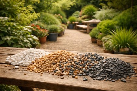 jardin-terrasse-plantes-gravier-table