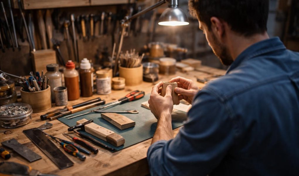 atelier-bricolage-outils-travail-artisanal