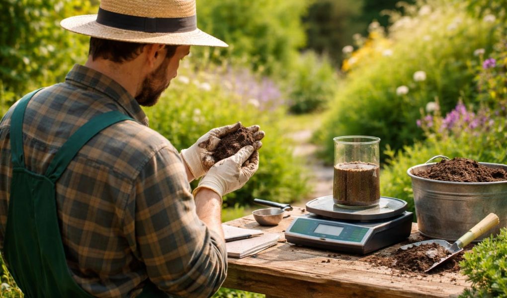 jardinier-terre-jardin-luxuriant-plantes