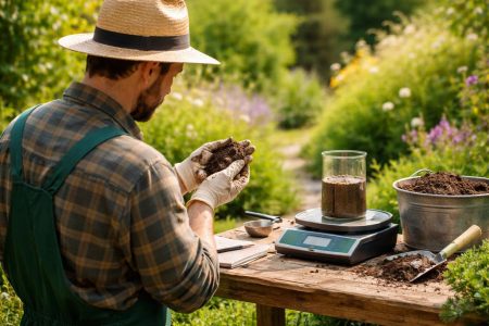 jardinier-terre-jardin-luxuriant-plantes