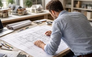 architecte-plans-maquettes-outils-table