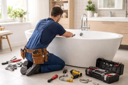 plombier-travail-baignoire-salle-bain